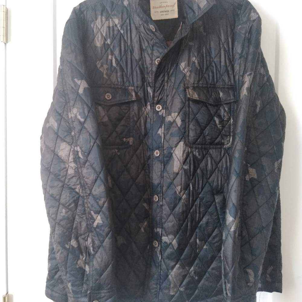 Weatherproof Quilted Camo Lightweight Jacket L